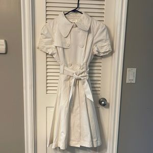 NWT Bebe Skirt Trench Coat!!